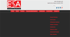 Desktop Screenshot of esa-construction.com